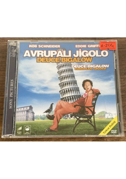 Avrupalı Ji*golo Deuce Bigalow (2005) Orjinal VCD Film