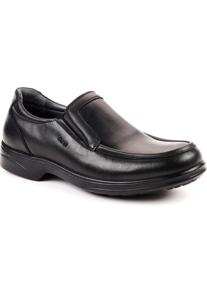 Toms-H Erkek Siyah Deri (39-45) Comfort Ayakkabı