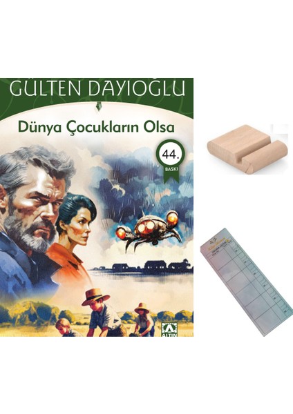 Dünya Çocukların Olsa / Gülten Dayıoğlu / 9-12 Yaş Hikaye / + Tablet Tutucu