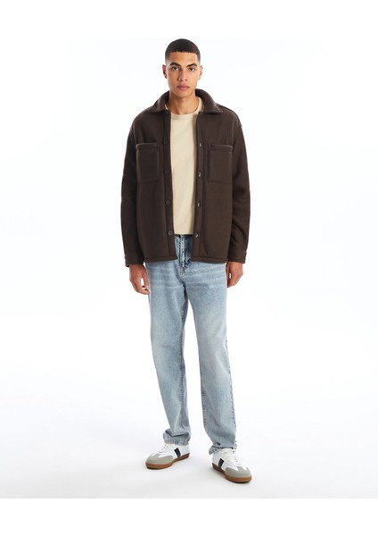 Yeni Sezon Rahat Kalıp Uzun Kollu Erkek Gömlek Ceket fiyatları