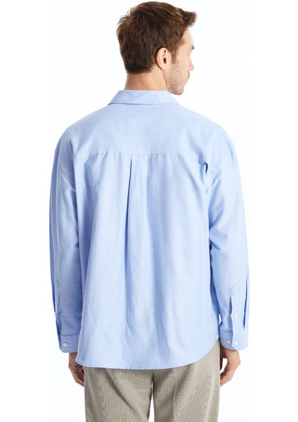 Yeni Sezon Rahat Kalıp Uzun Kollu Erkek Gömlek fırsatları