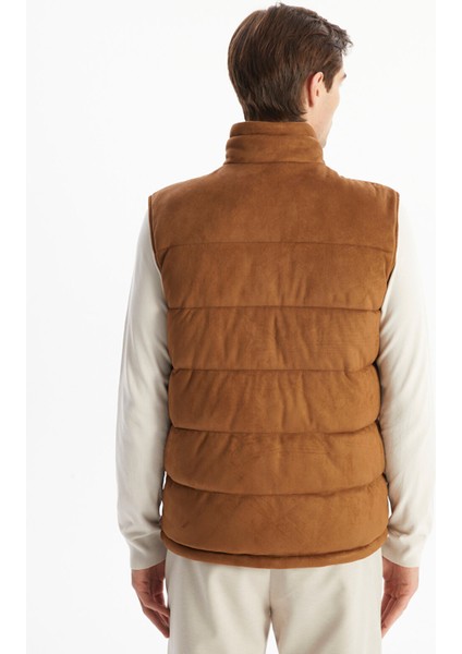 Yeni Sezon Slim Fit Dik Yaka Erkek Şişme Yelek indirimleri