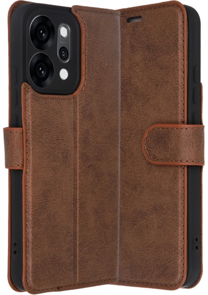 Oppo Reno 14 Kılıf Kapaklı Cüzdanlı Standlı Kılıf Azn-Trends