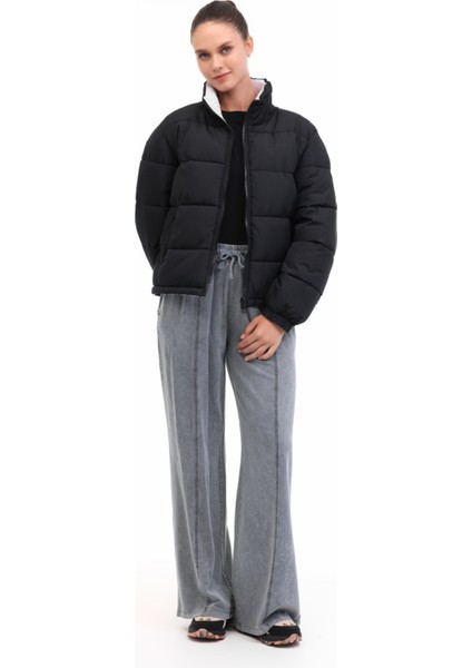 Wl 2elısa 5pr Siyah Kadın Kısa Kaban modelleri