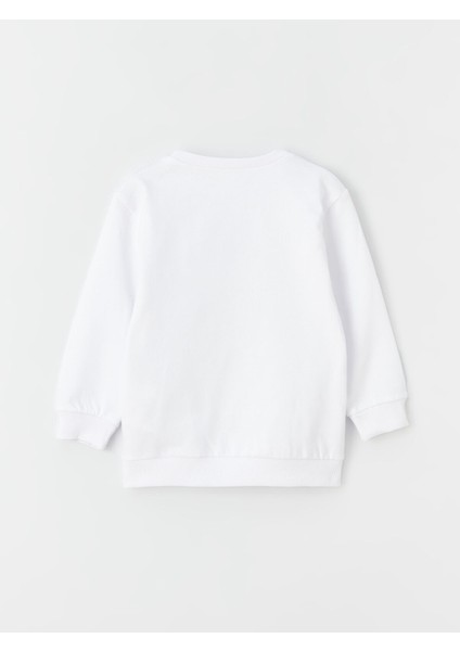 Yeni Sezon Bisiklet Yaka Uzun Kollu Atatürk Baskılı Erkek Bebek Sweatshirt modelleri