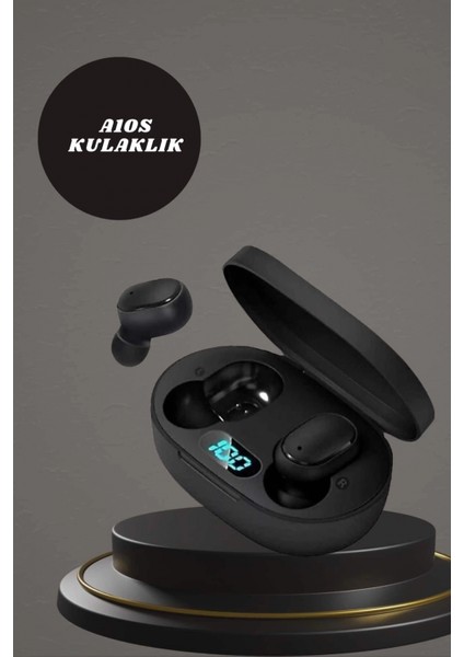 Dijital Göstergeli Kulaklık ve 7 Kordonlu Akıllı Saat Android ve Ios Uyumlu Uyku Takibi Sesli Görüşme fırsatları