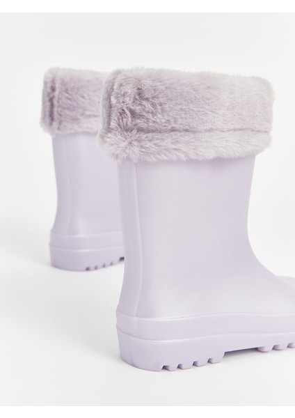 Yeni Sezon Kürk Detaylı Kız Çocuk Bot fırsatları