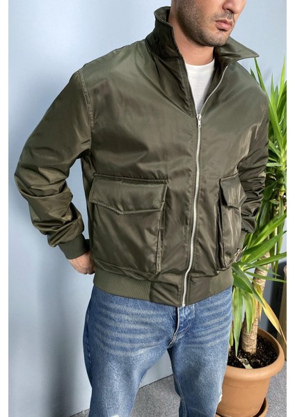 Büyük Cep Detaylı Siyah Mont indirimleri