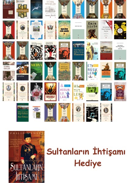 52 Kitaplık Tarih Seti + Sultanların Ihtişamı