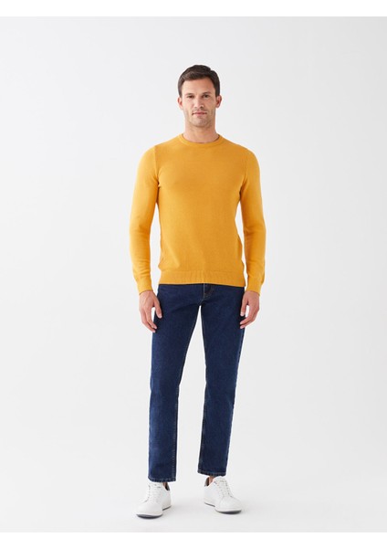 Yeni Sezon Bisiklet Yaka Erkek Triko Kazak modelleri