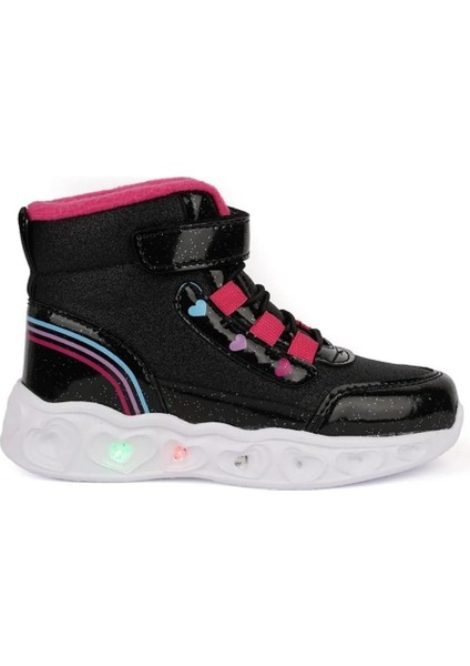 25C.KIDS Işıklı Hafif Taban Anatomik Kız Çocuk Bot