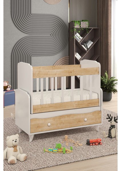 Yıldız Yatak Hediyeli Sallanır Sabitlenir Anne Yanı Çekmeceli Beşik fiyatları