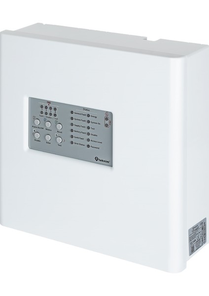 Teknim TFP-4404P Konvansiyonel 4 Bölgeli Yangın Alarm Paneli