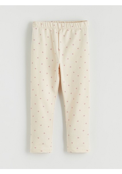 Yeni Sezon Beli Lastikli Kız Çocuk Tayt 2'li indirimleri