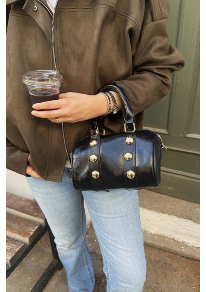 Yeni Sezon Zımbalı Silindir Lüx Çanta modelleri