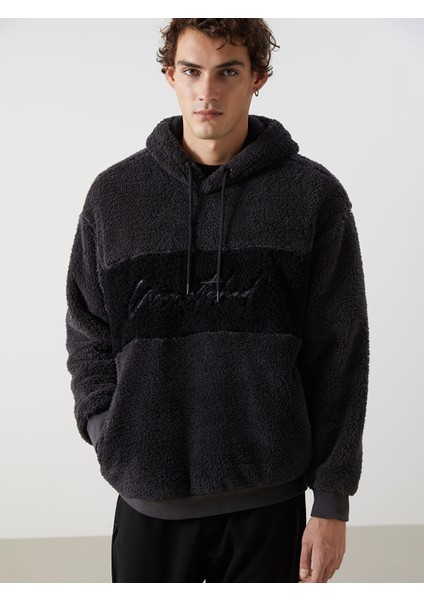 Yeni Sezon Uzun Kollu Pelüş Erkek Hoodie