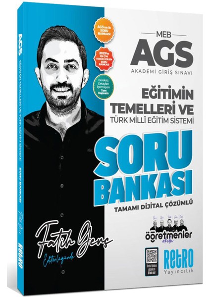 2026 Meb Ags Eğitimin Temelleri ve Türk Milli Eğitim Sistemi Soru Bankası Retro Kitap
