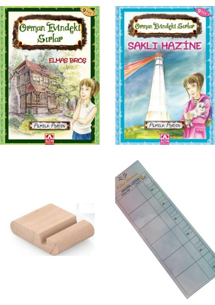 Orman Evindeki Sırlar -Saklı Hazine - Elmas Broş /3. Sınıf / 8-9 Yaş Hikaye +Tablet Tutucu