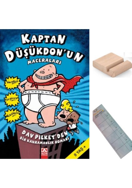 Kaptan Düşükdon’un Maceraları 9-12 Yaş Hikaye/çizgiroman+Tablet Tutucu