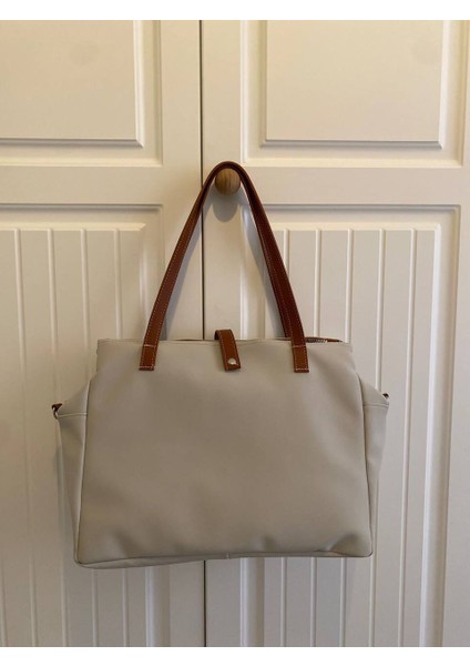 Kadın Omuz Çantası Büyük ve Çok Bölmeli Kullanışlı Su Geçirmez Tarz Çanta