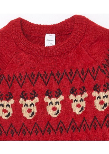 Yeni Sezon Bisiklet Yaka Yılbaşı Temalı Erkek Çocuk Kazak fiyatları