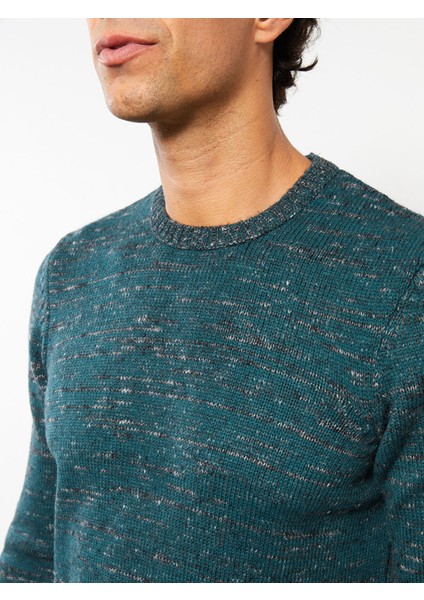 Yeni Sezon Bisiklet Yaka Uzun Kollu Desenli Erkek Triko Kazak fırsatları