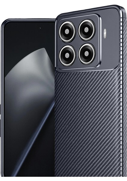 Xiaomi Mi 15T Pro Kılıf Karbon Görünümlü Silikon Azn-Negro fiyatları