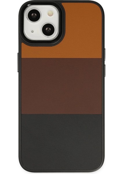 Iphone 14 Plus Kılıf King Kapak - Taba-Siyah