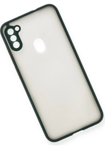 Samsung Galaxy A11 Kılıf Montreal Silikon Kapak - Yeşil modelleri
