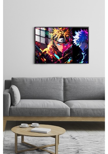 Üçlü Anime Çerçeveli Metal Poster Tablo fiyatları