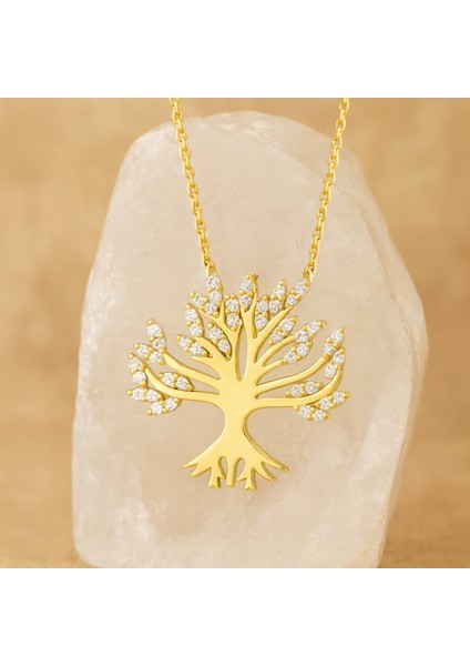 14 Ayar Altın Yaşam Ağacı Kolye fiyatları