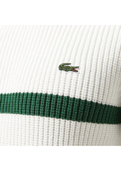 Erkek Bisiklet Yaka Çizgili Kazak indirimleri