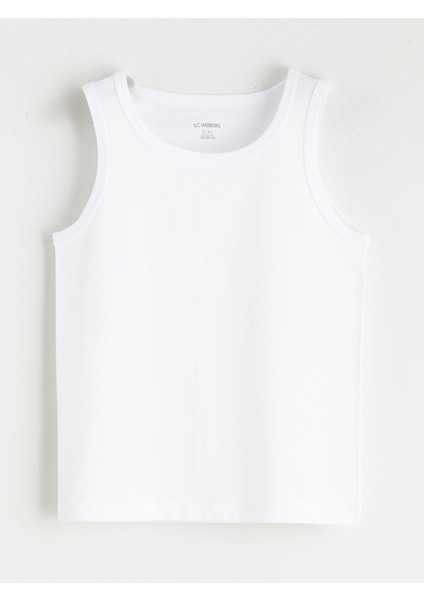 Yeni Sezon Bisiklet Yaka Basic Erkek Çocuk Atlet 2'li fiyatları