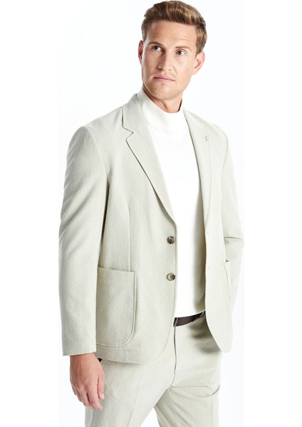 Yeni Sezon Standart Kalıp Erkek Blazer Ceket
