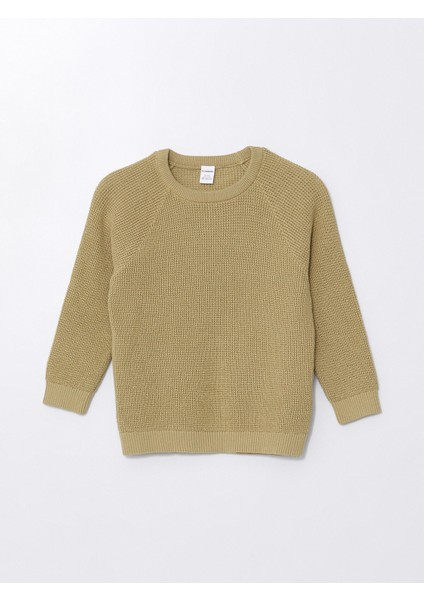 Yeni Sezon Bisiklet Yaka Erkek Bebek Triko Kazak modelleri