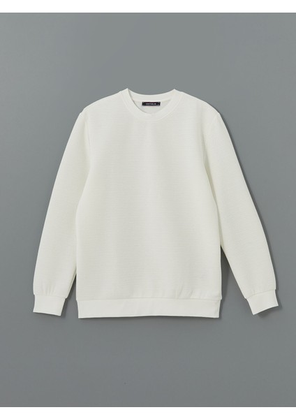 Yeni Sezon Bisiklet Yaka Uzun Kollu Erkek Sweatshirt indirimleri