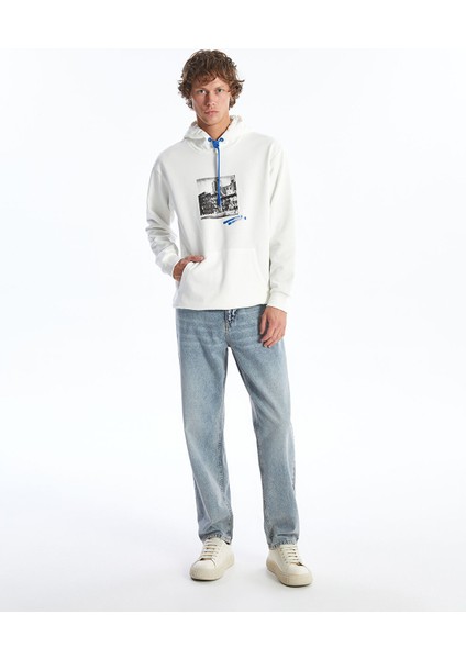 Yeni Sezon Uzun Kollu Baskılı Erkek Kalın Hoodie fiyatları