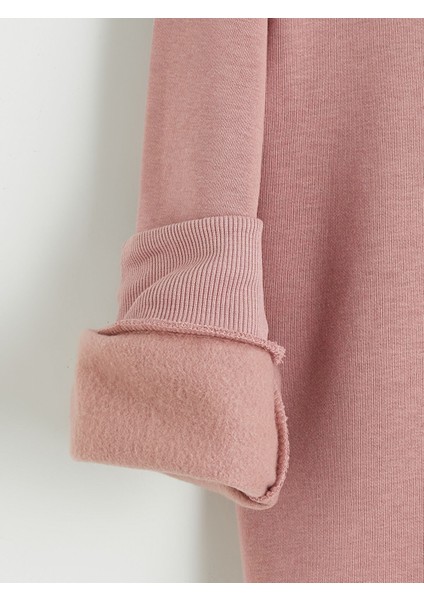 Yeni Sezon Uzun Kollu Kız Çocuk Fermuarlı Sweatshirt modelleri