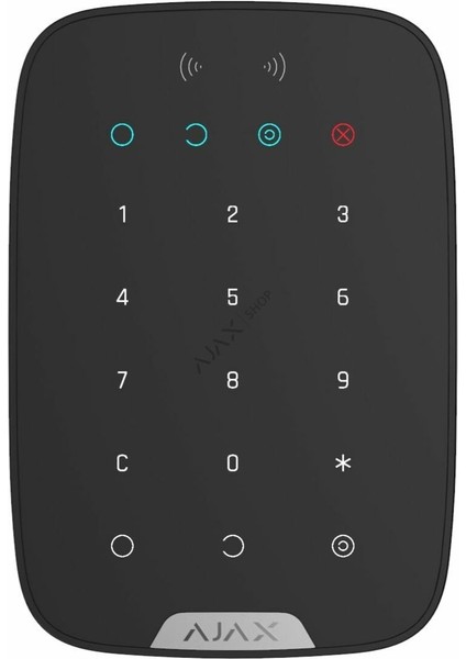 Ajax Keypad Plus Kablosuz Siyah Tuş Takımı