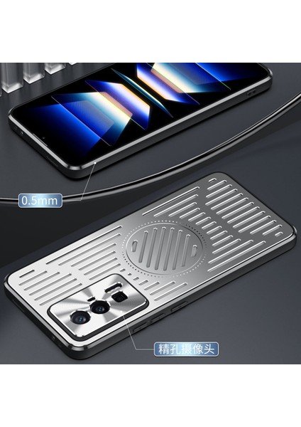 Xiaomi Redmi K60 Pro Kılıfı, Manyetik Metal Isı Dağıtıcı Koruyucu Kılıf-Siyah (Yurt Dışından) fırsatları