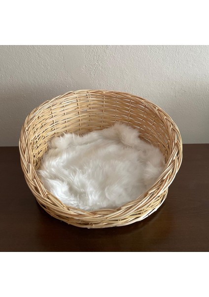 Hasır El Örmesi Kedi Köpek Yatağı fırsatları