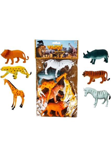 Oyuncak Vahşi Hayvanlar Büyük Poşet SUN-S00000715