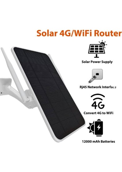 APX-SR406 Wireless 4g Solar Modem 6W (8 Kullanıcı) 12000MAH