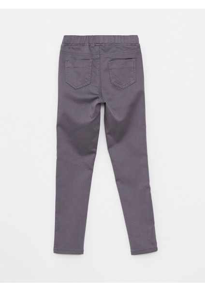 Yeni Sezon Beli Lastikli Basic Gabardin Kız Çocuk Pantolon fiyatları