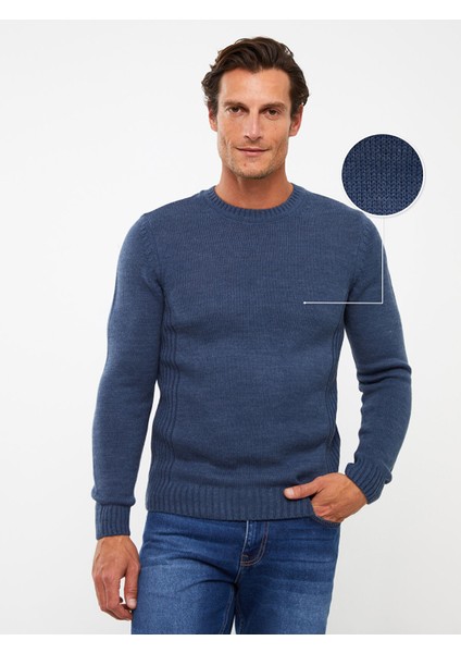 Yeni Sezon Bisiklet Yaka Erkek Triko Kazak