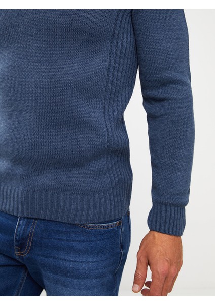 Yeni Sezon Bisiklet Yaka Erkek Triko Kazak fırsatları