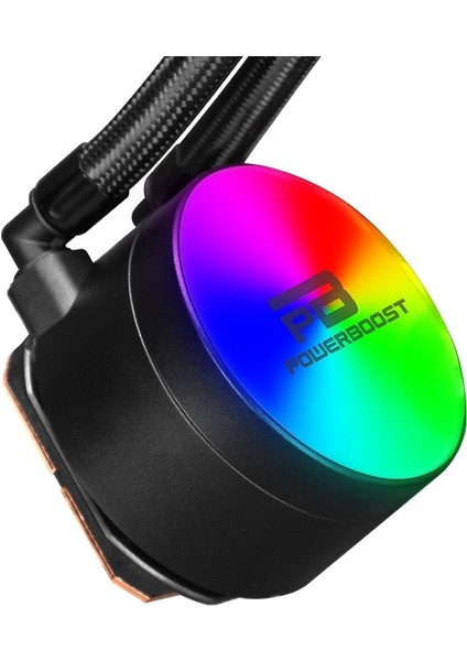 Power Boost Noble 120 120MM LGA1700/AM5 Soket Argb Sıvı Soğutma fırsatları