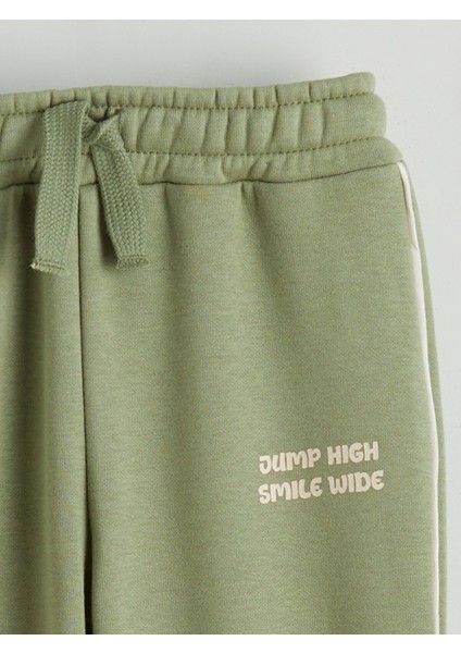 Yeni Sezon Beli Lastikli Erkek Çocuk Jogger Eşofman Altı 2'li modelleri