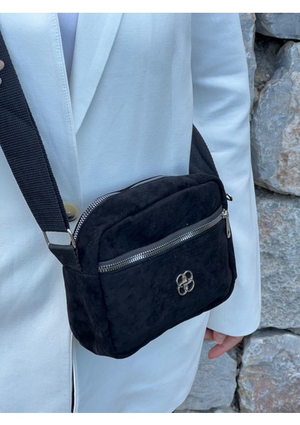 Vela Model Siyah Kadın El ve Omuz Çantası