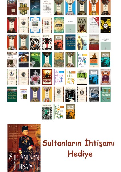 57 Kitaplık Tarih Seti + Sultanların Ihtişamı